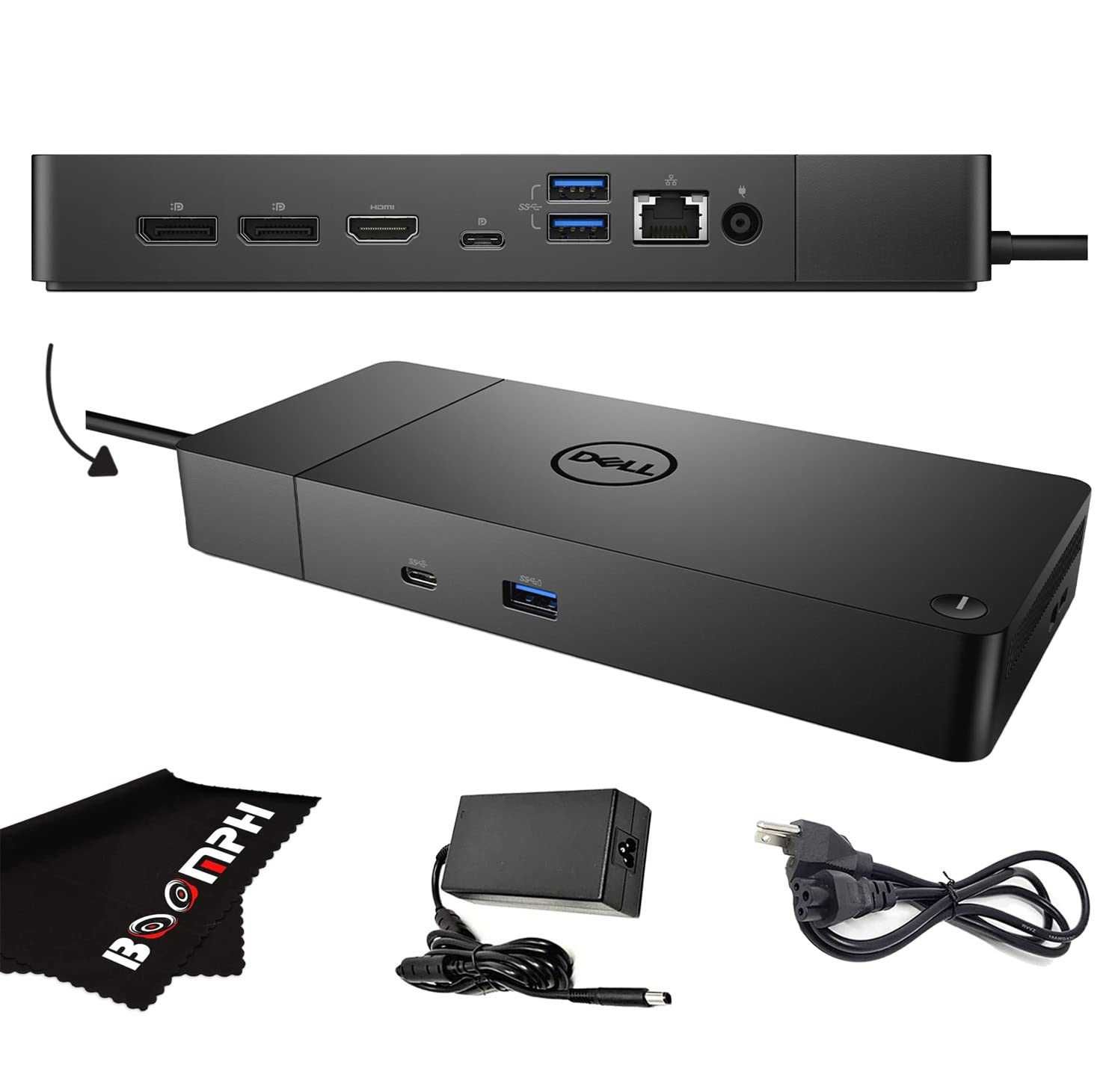 Docking station Dell WD19S, USB-C, 180W, Gigabit Ethernet nou, sigilat