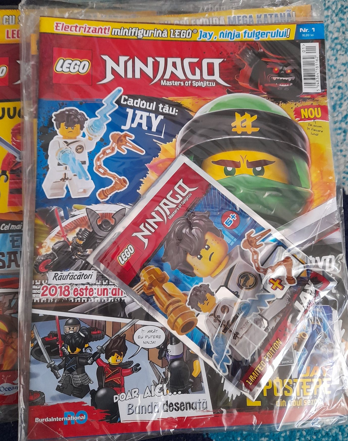 Lot figurine LEGO NINJAGO revista