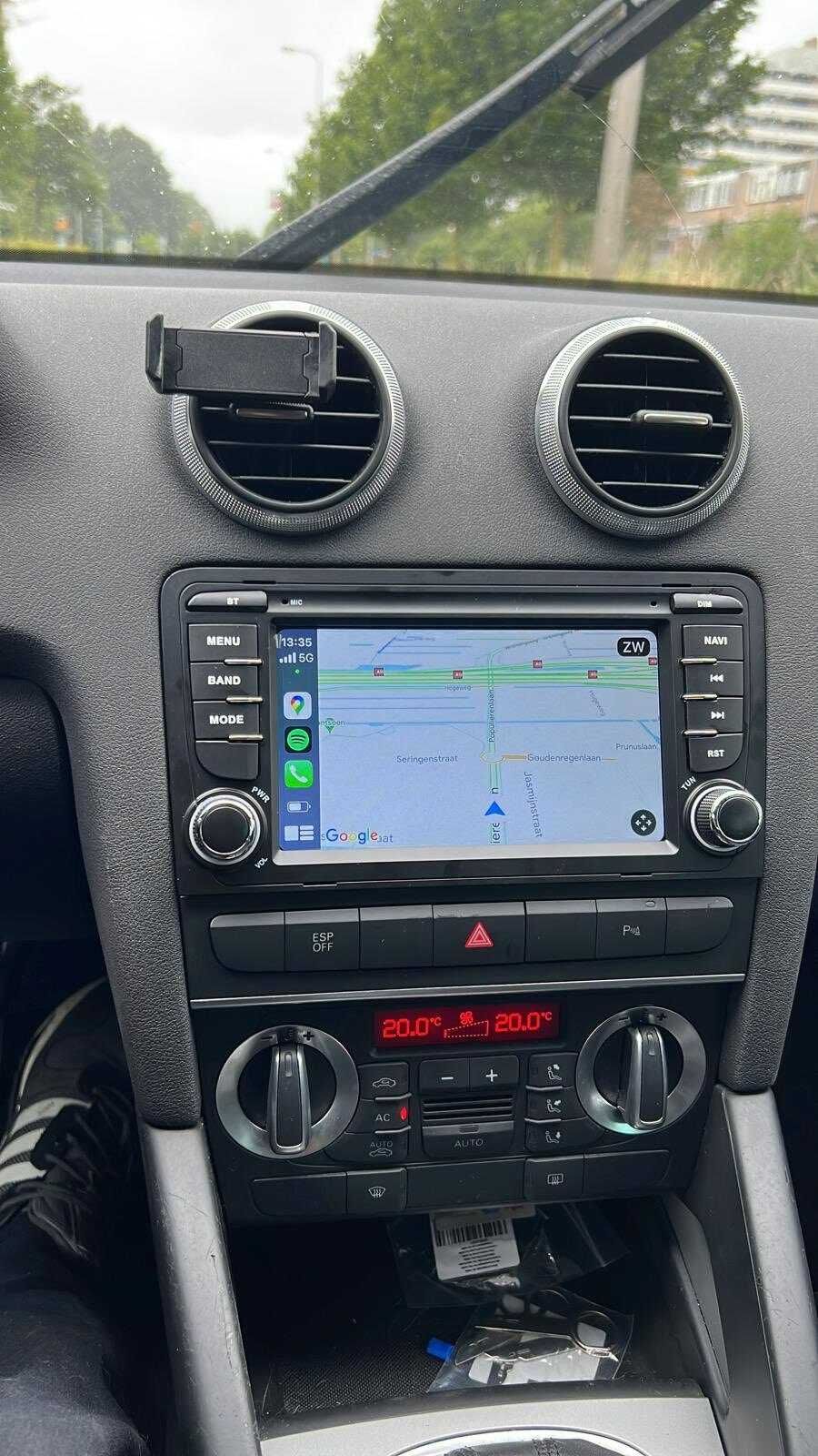 Navigatie GPS Android 13 Audi A3  - QLed, CarPlay, DSP, USB, Wi-Fi