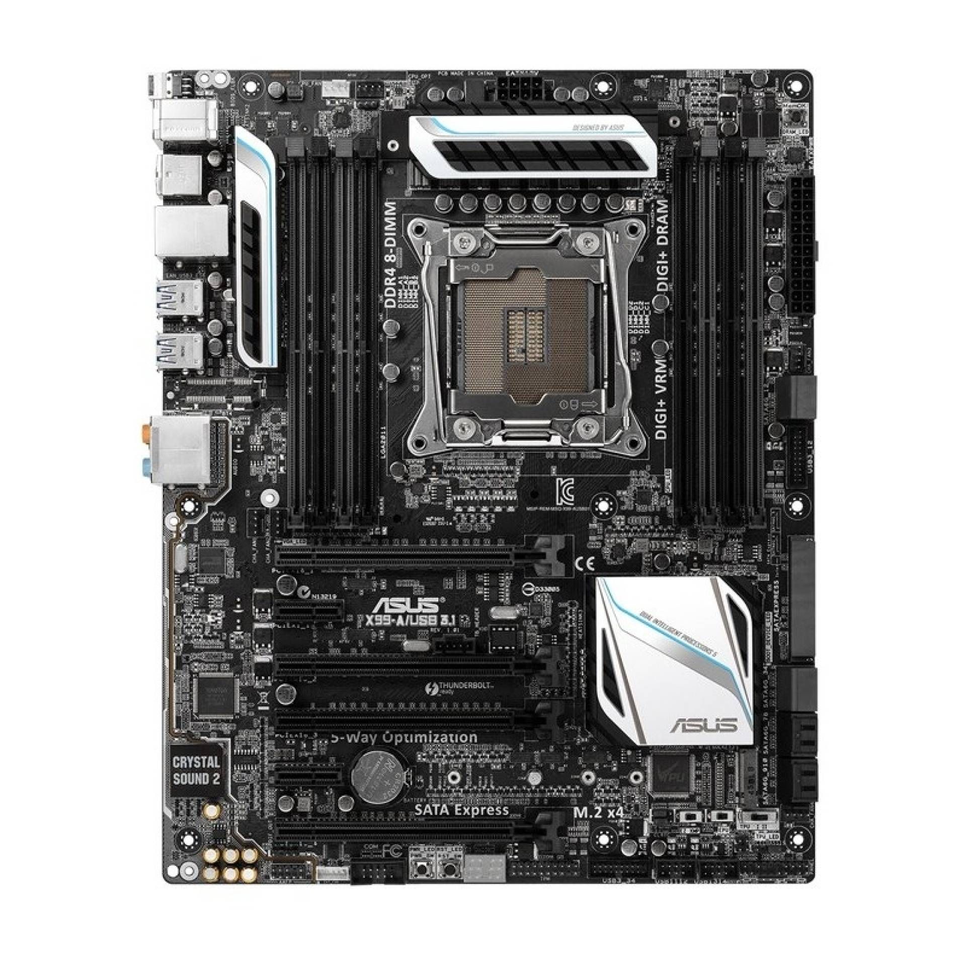 Placa de baza ASUS X99-A/USB 3.1, LGA 2011v3, refurbished