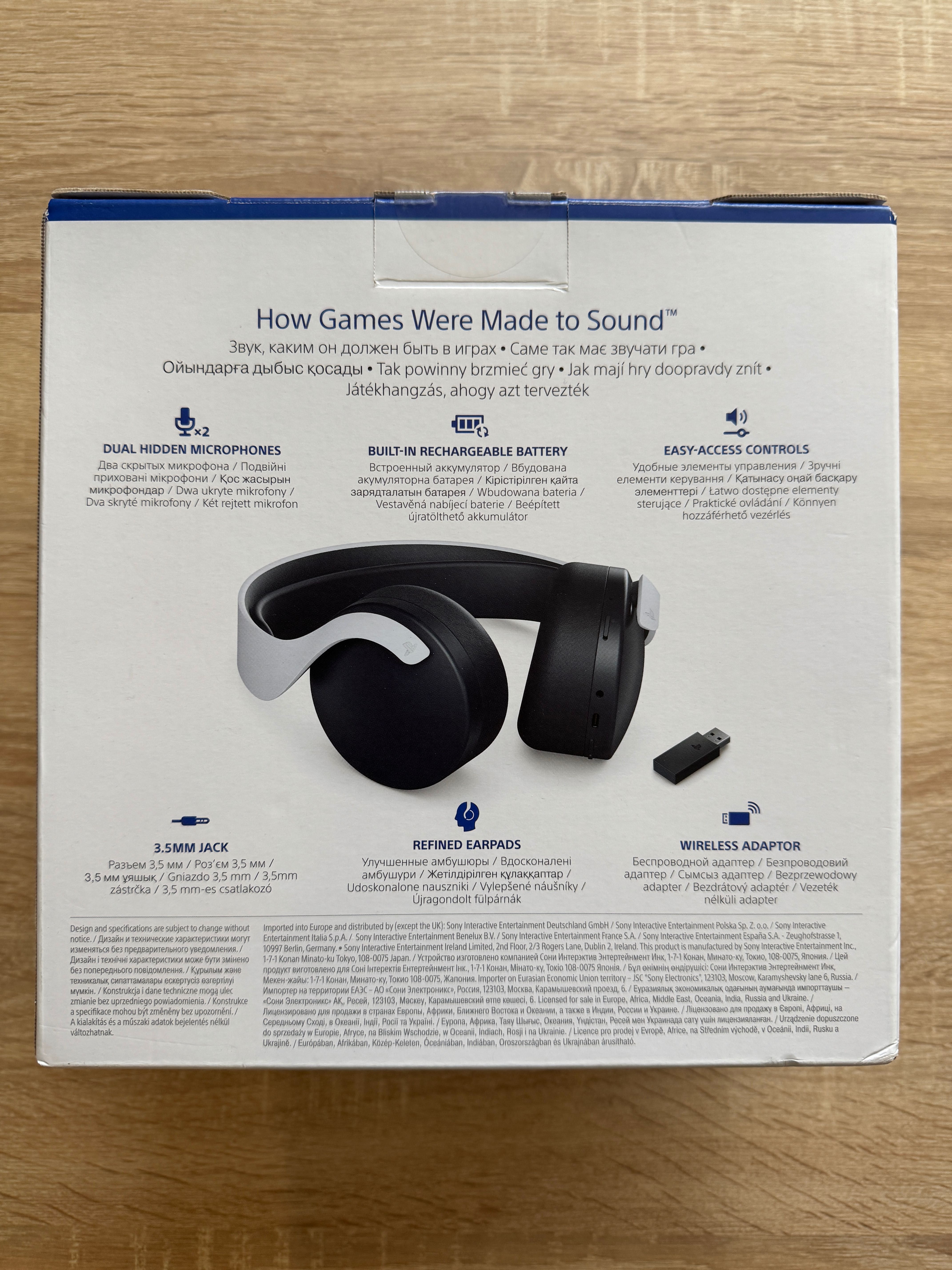 Слушалки с микрофон PlayStation 5 Pulse 3D Wireless PS5