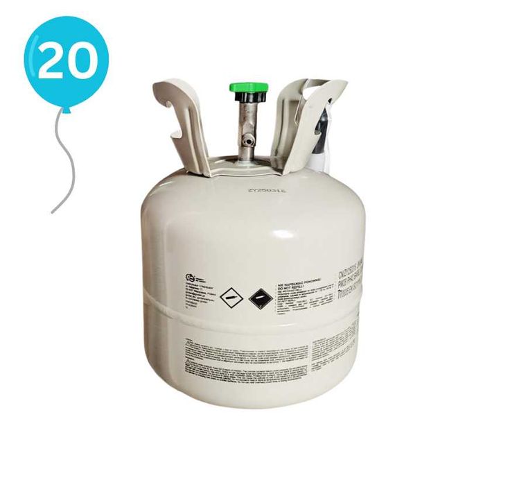 Хелий за балони (бутилки под наем)  БЕЗПЛАТНА ДОСТАВКА С BOX NOW