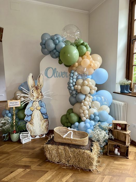 Aranjamente botez , decoratiuni cu  baloane
