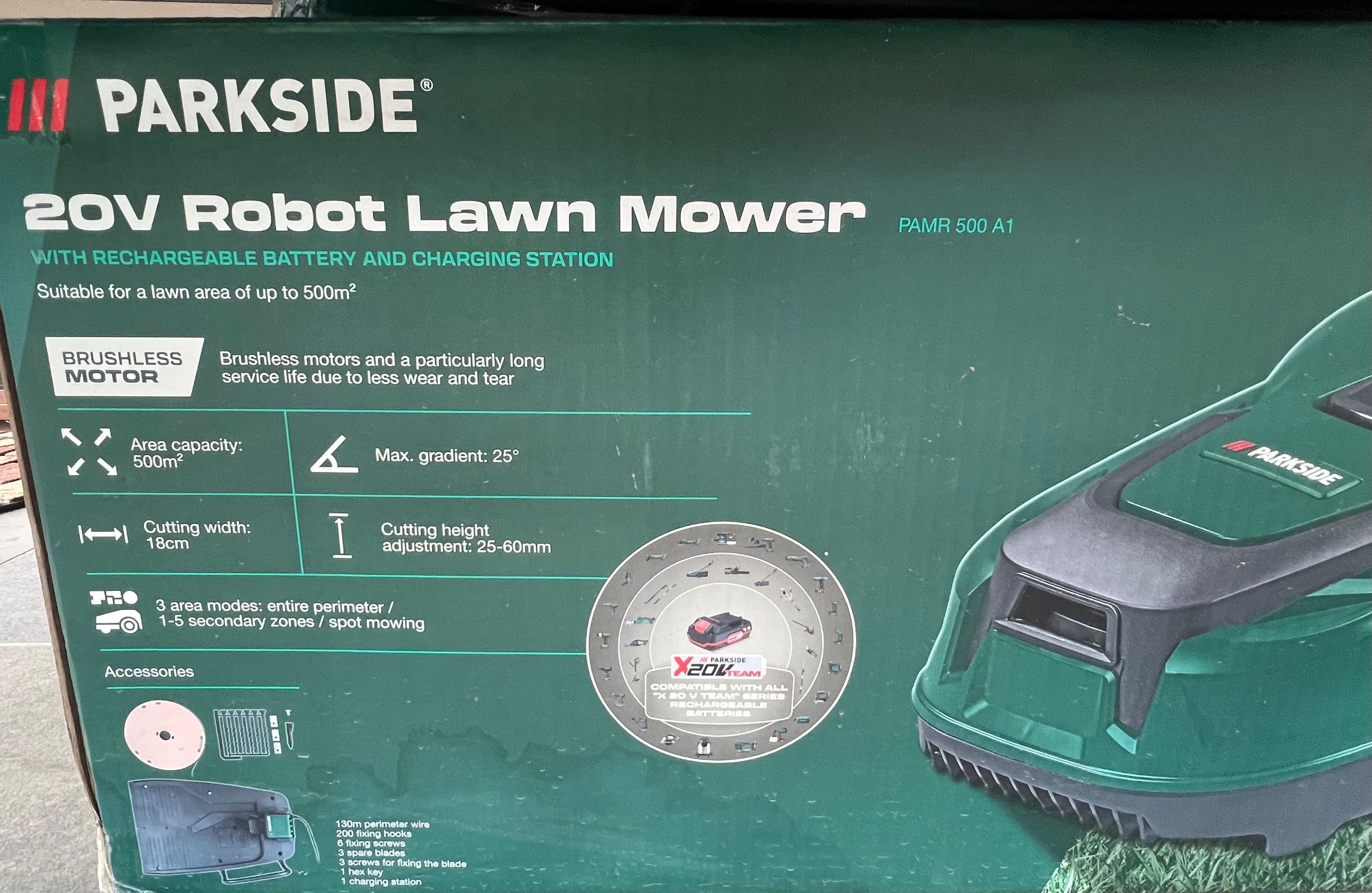 Градинска косачка Робот Parkside 20V