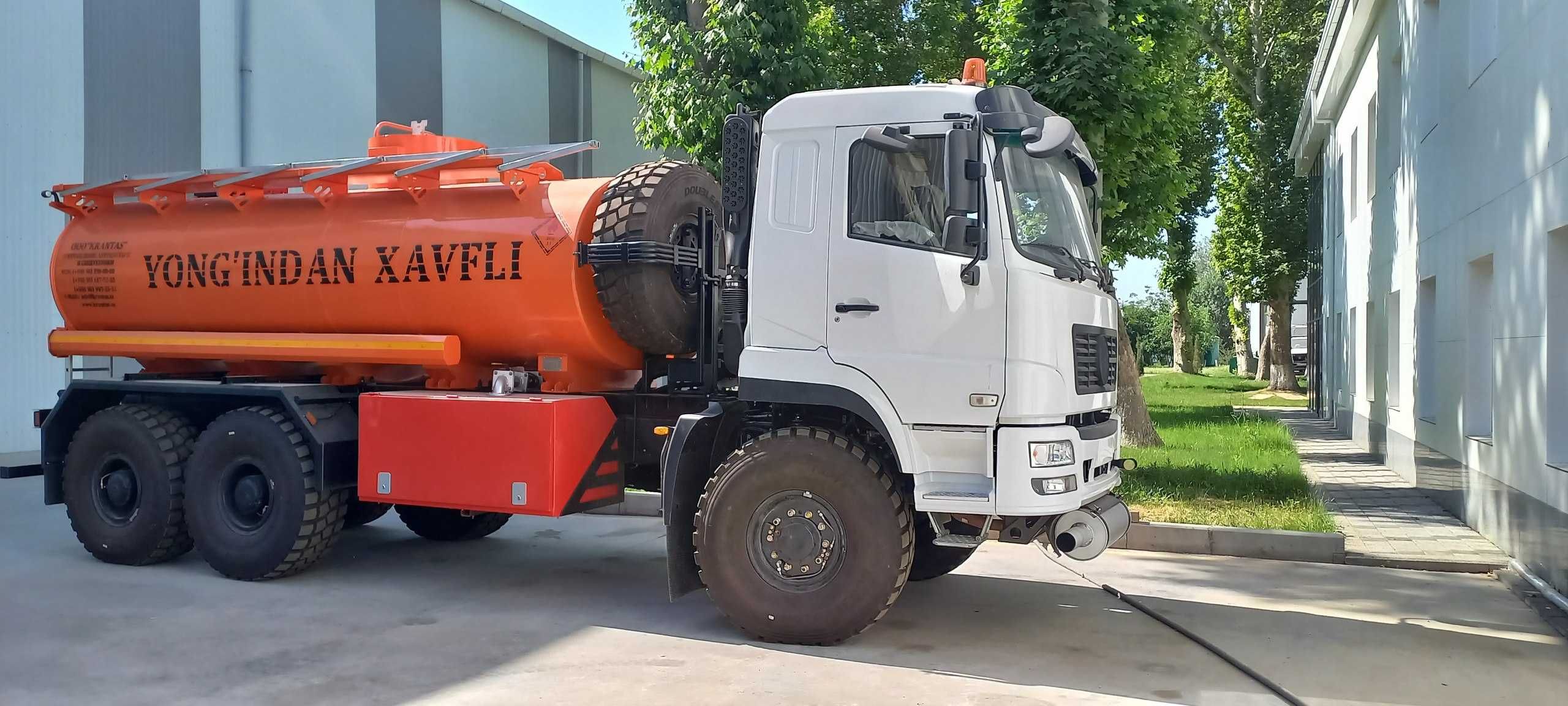 Автотопливозаправщик 4х4, 6х6 от производителя, любые объёмы отсеков