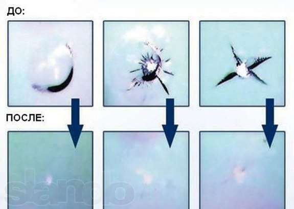 Ремонт автостекол,  трещин и сколов