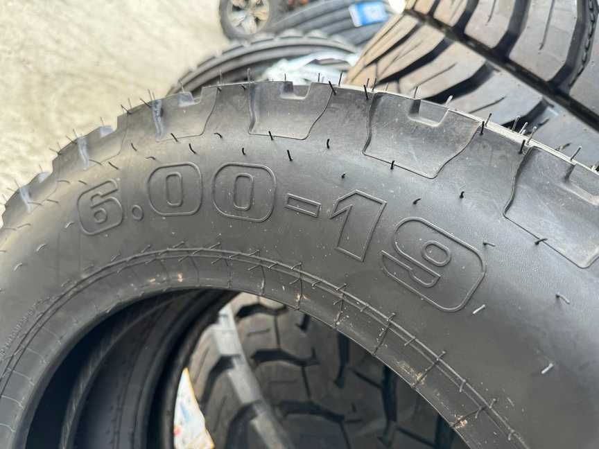 Anvelope noi 6.00-19 Marca ASCENSO cu 8 pliuri cu livrare rapida