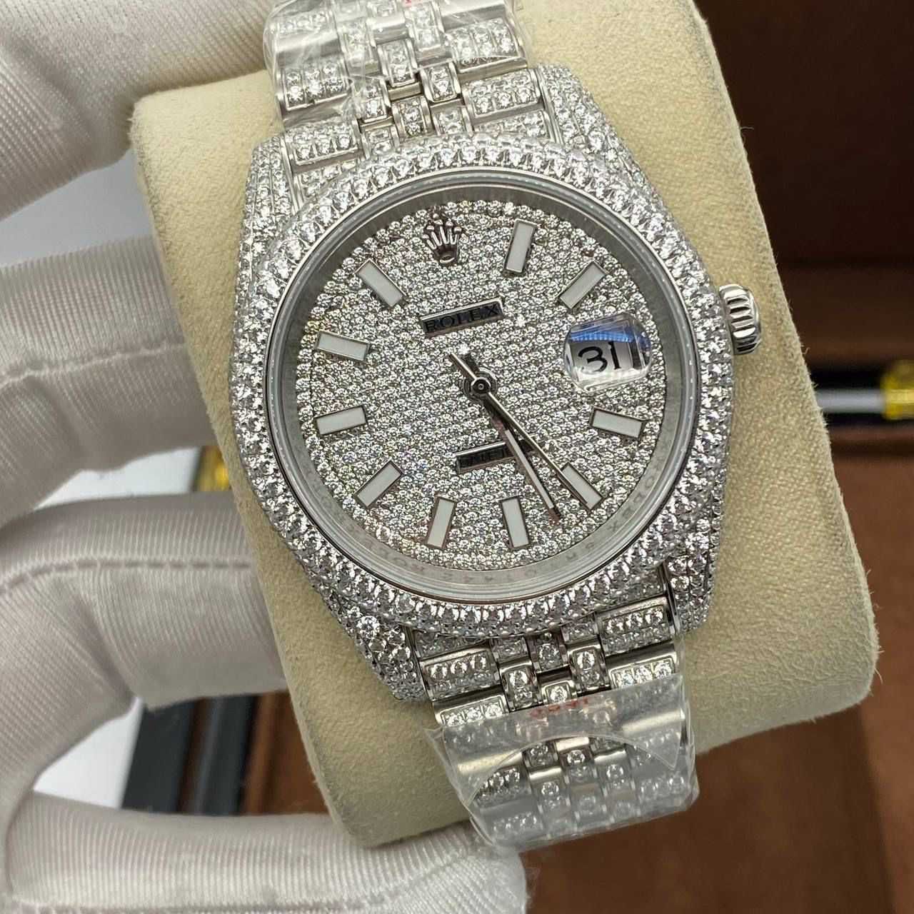 Rolex GMT Master II Ice Full Diamond 116710BLNR-78200