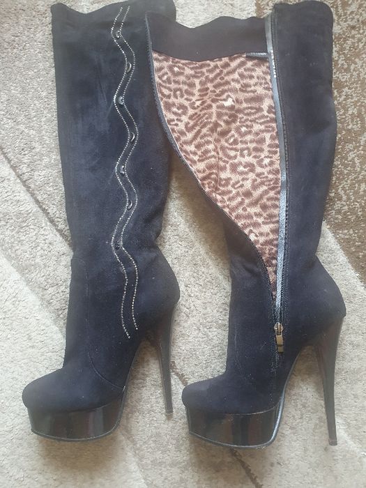 Дамски  ботуши с 15 см ток N:36