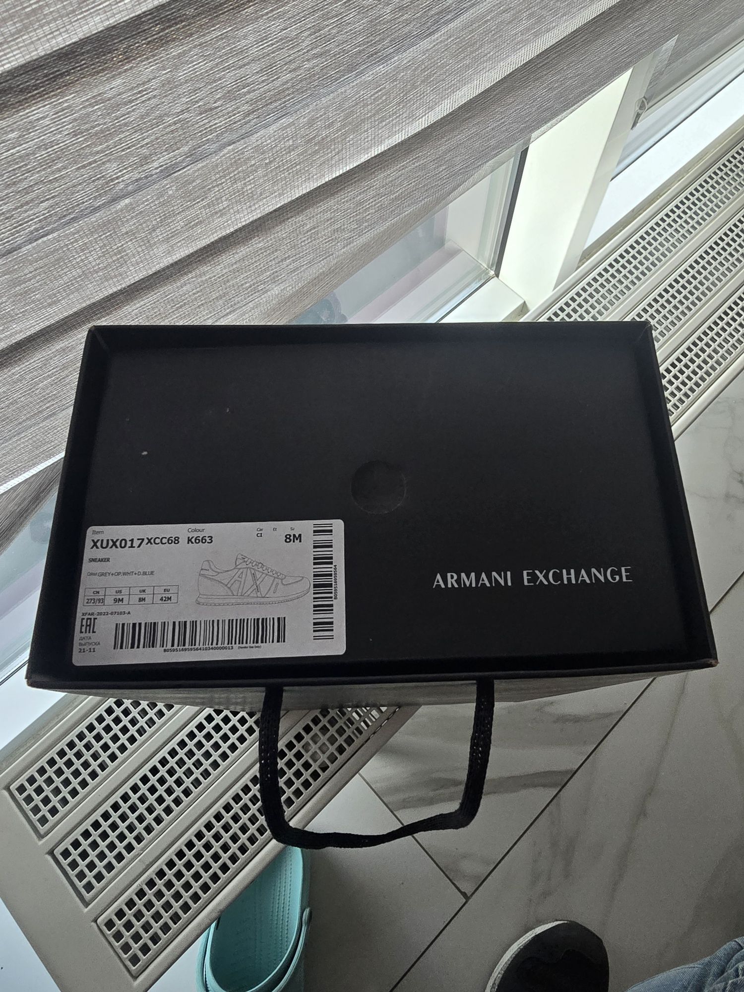 Летние кроссовки Armani Exchange (оригинал, ЕАС)