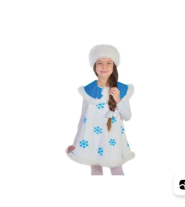 Продам новогодний  костюм снежинка, костюм снежинки