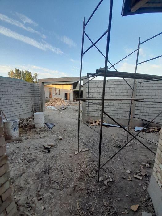 Янги курилган учаска