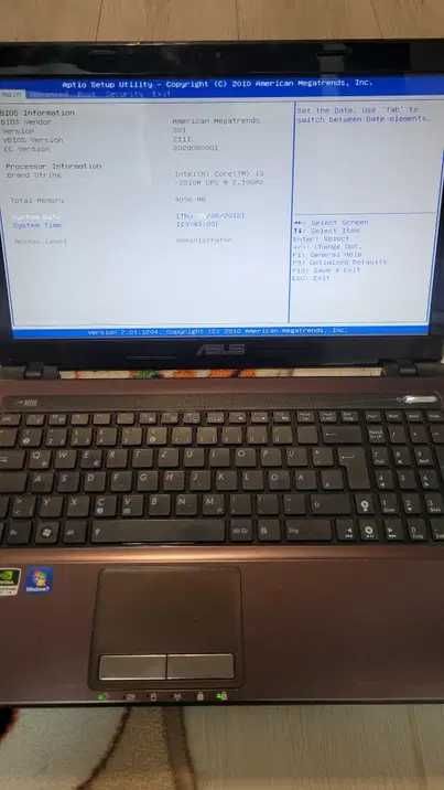 Placa de baza laptop Asus X53S intel 2nd Gen video GeForce GT520M 1 GB