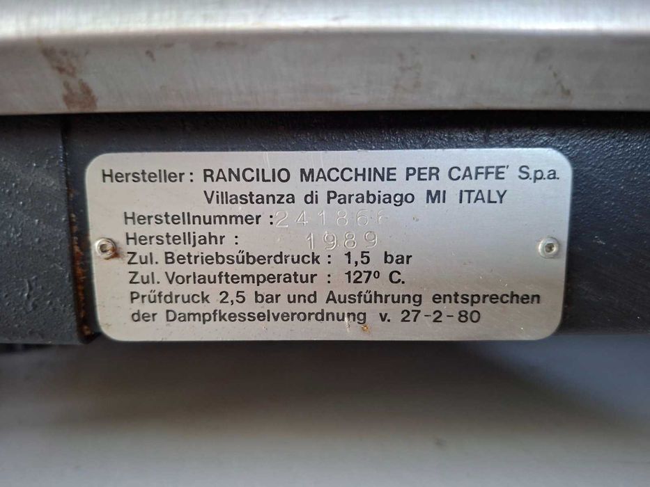 Професионална кафемашина RANCILIO
