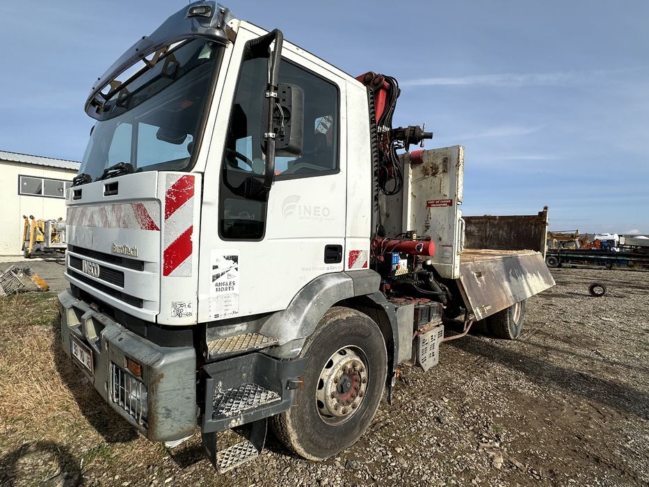 Iveco eurotrakker 18 tone cu macara