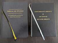 Biblia de Studiu John MacArthur și Concordanță Biblică & Dicționar Nou