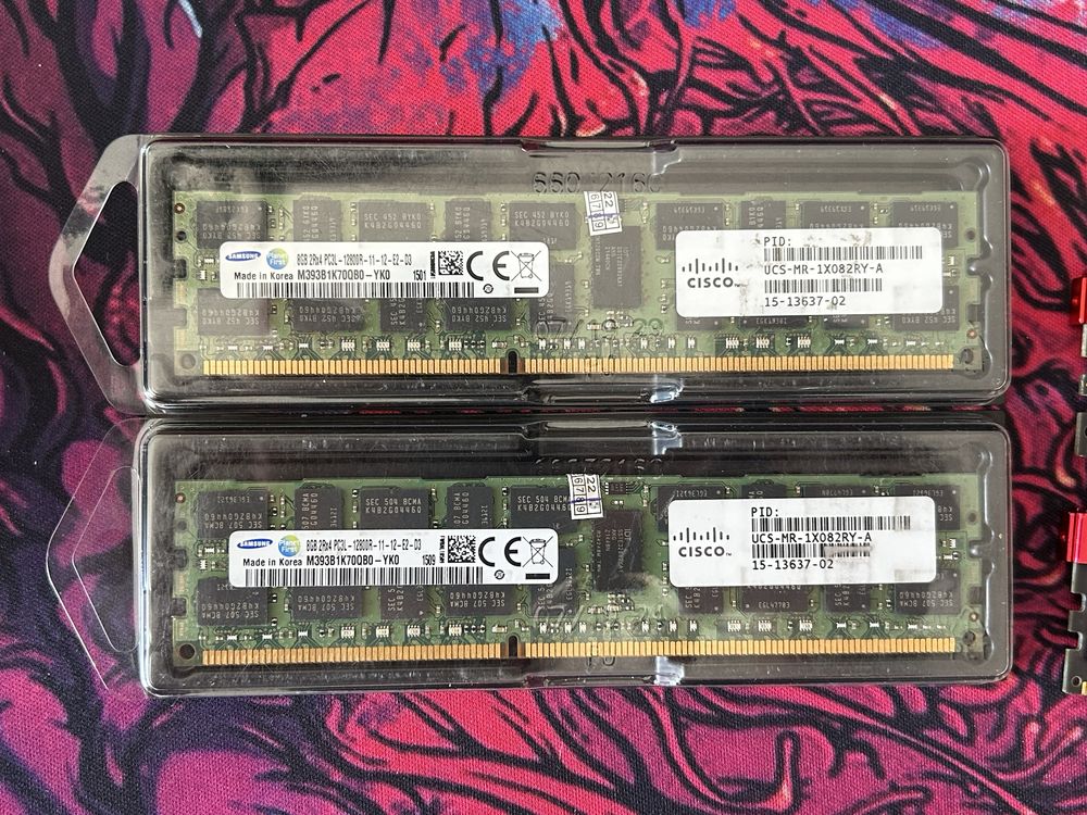 Оперативная память DDR4 16Gb (8+8), Серверная DDR3 16Gb (8+8)
