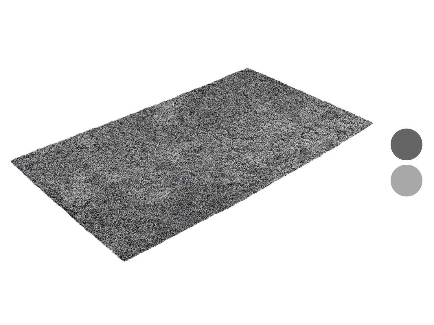 Шаги килим с дълъг косъм 80 x 150 см Дългокосмест Килим 2 цвята