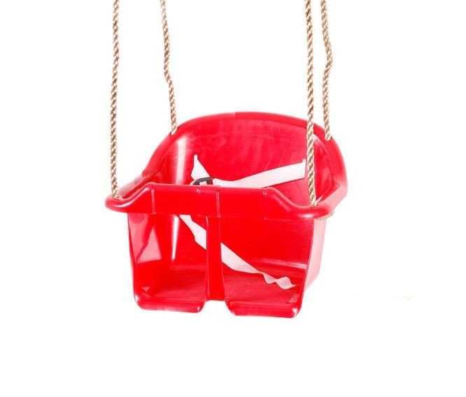 Детска люлка с въжета