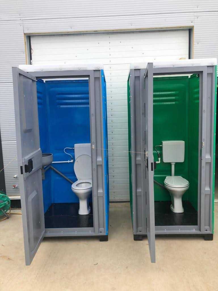 Lavoare toalete WC ecologice vidanjabile/racordabile cabine de dus