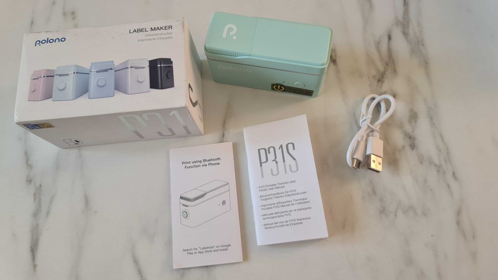 Polono P31S imprimanta portabila etichete cu conectare bluetooth
