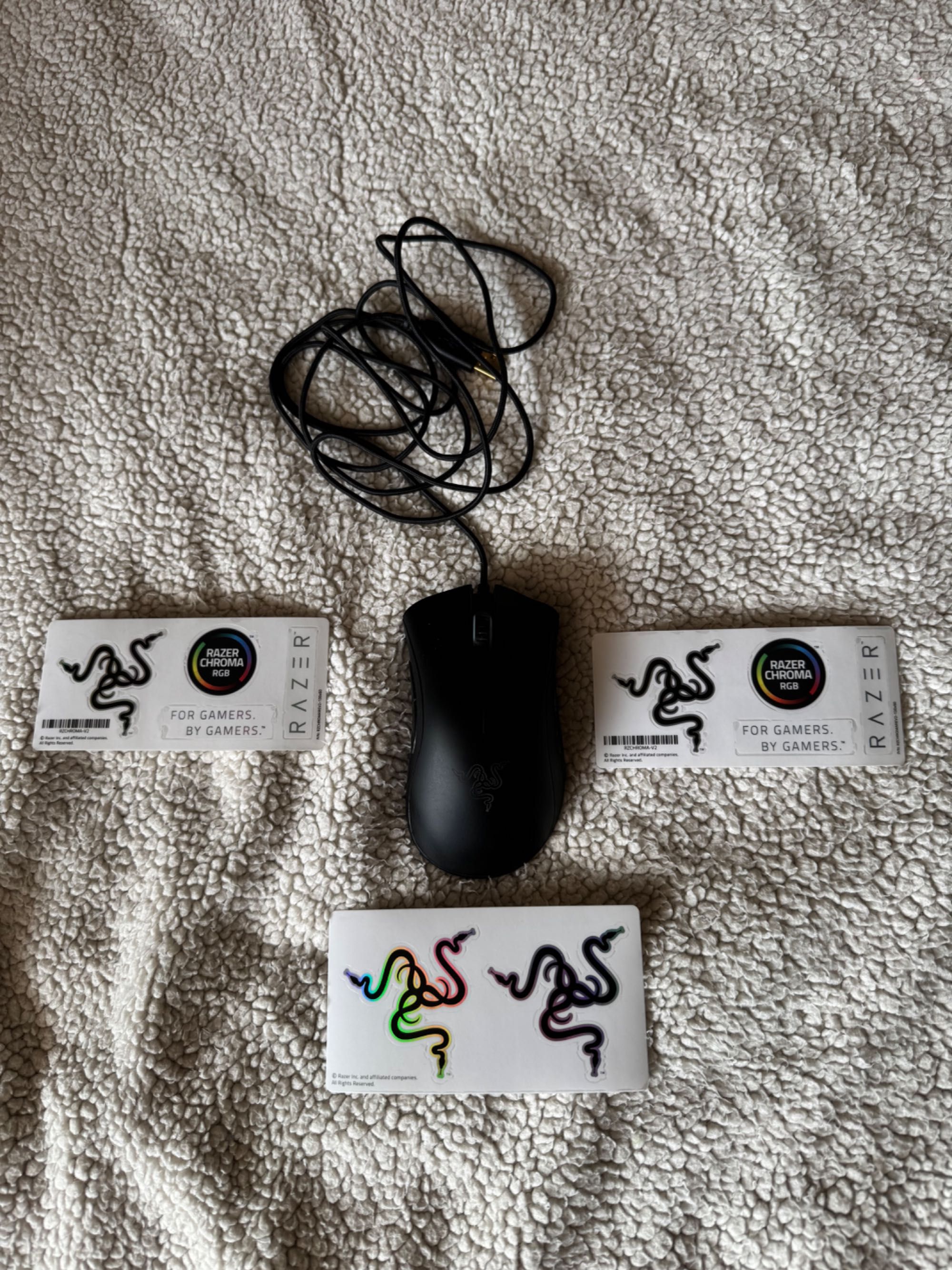 Razer Black Widow Mechanical Keyboard + Kraken X + Deathadder Elite