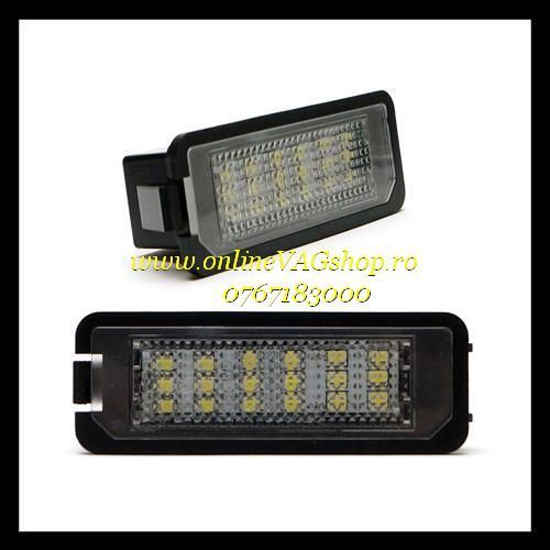 Set lampi LED numar Golf 5,Golf 6,Passat B6/B7/CC, Phaeton, Scirocco