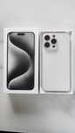 iPhone 15 Pro Max 256gb. White titanium