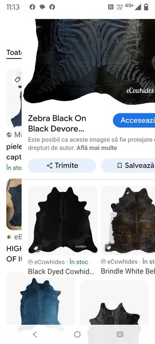 Piele bovina colectie