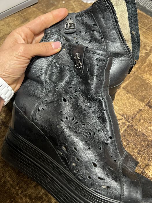 Летни боти DARIS в цвят черно