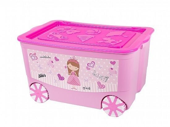 Доставка бесплатная! Ящик для игрушек «KidsBox» на колёсах
