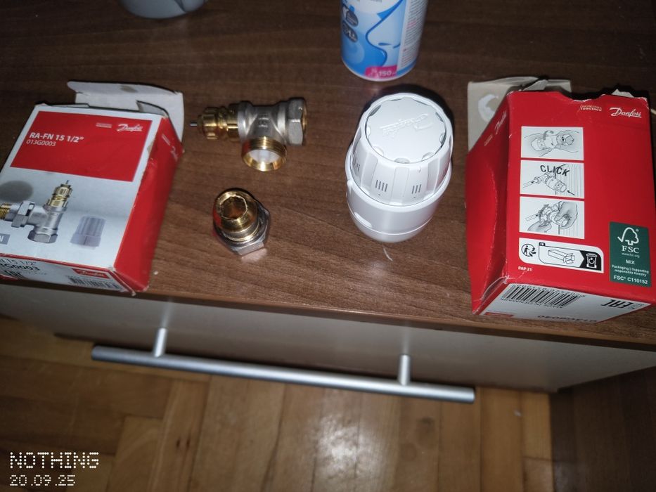 Set robinet tur Danfoss