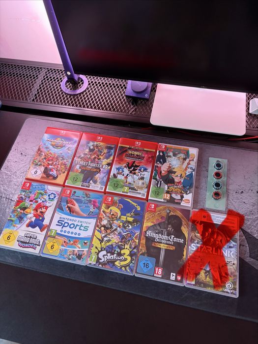 Colectie Nintendo Switch 1 si 2