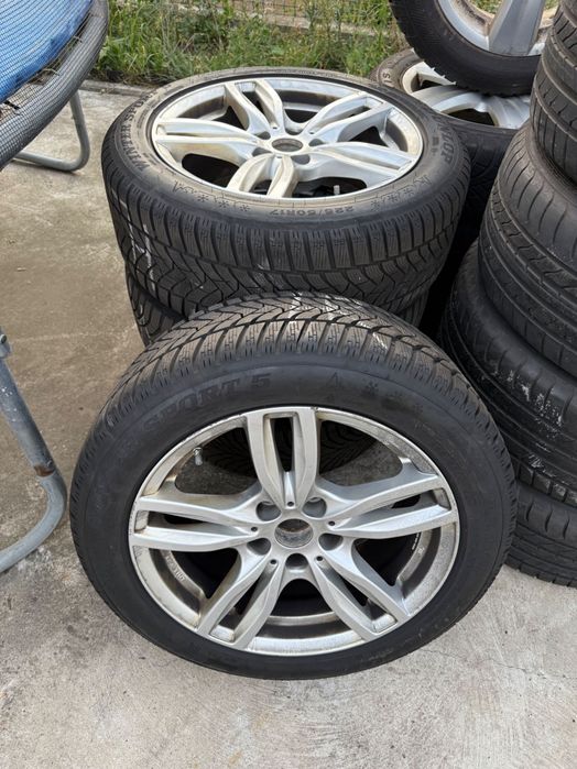 Jante aliaj 5x112 cu anvelope iarna