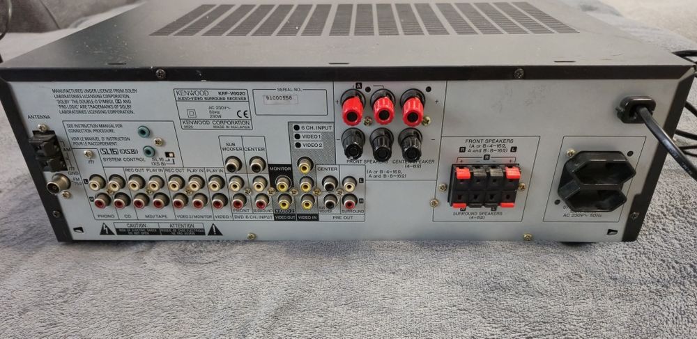 Vand amplificator kenwood KRF-V6020