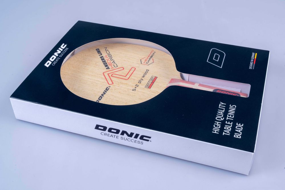 Paleta tenis de masa Donic Anders Lind Hexa Carbon