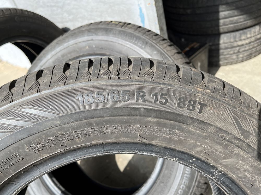 4 бр. летни гуми 185/65/15 Continental MO 7 mm DOT 1014