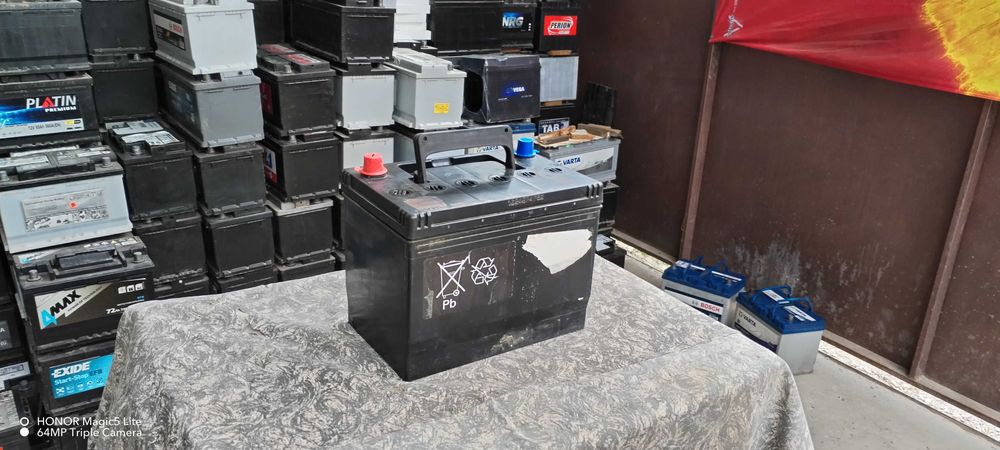 Акумулатор 80 ач, гаранция и доставка, азиатски стандарт