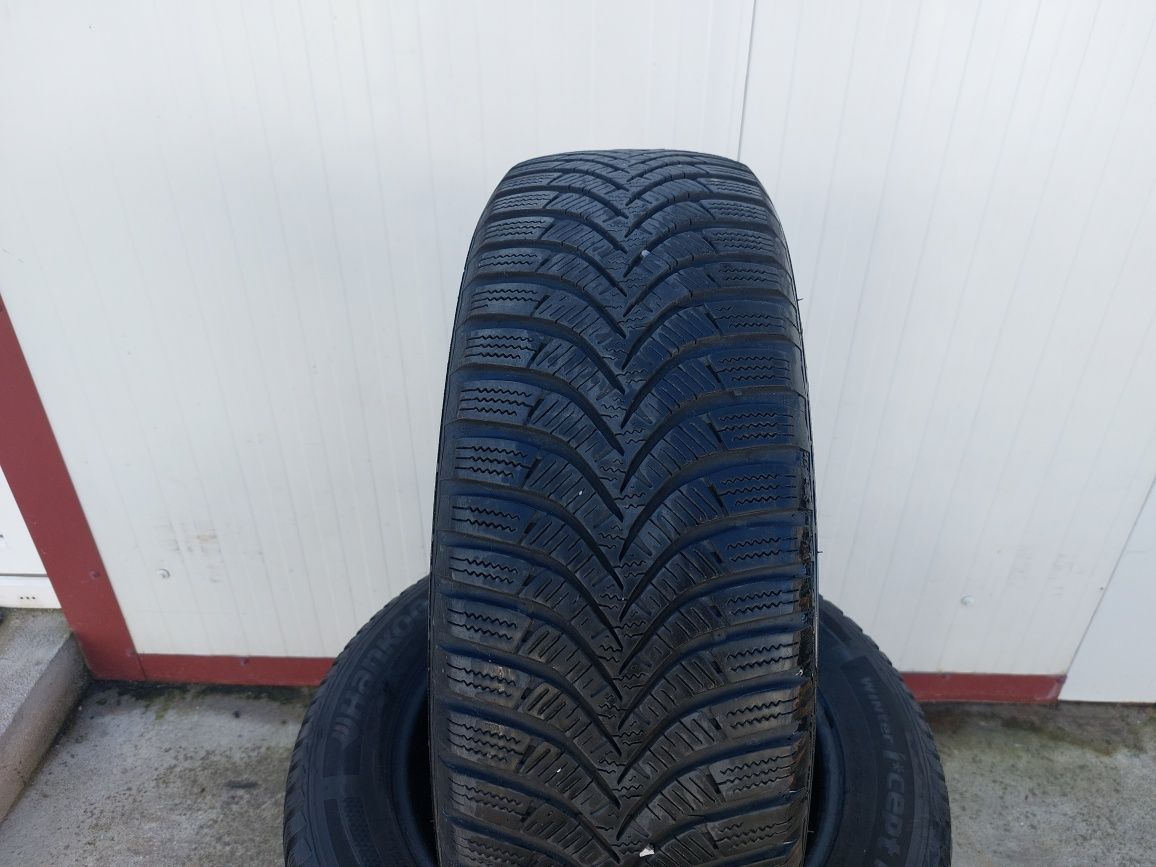 125 lei bucata! Set anvelope M+S/IARNA 195 60 16 Hankook