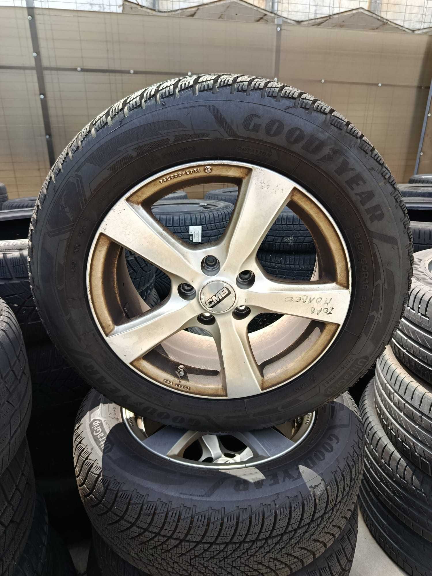 Jante Roti Ford Mondeo Cauciucuri Iarna 215 60 16 5x108