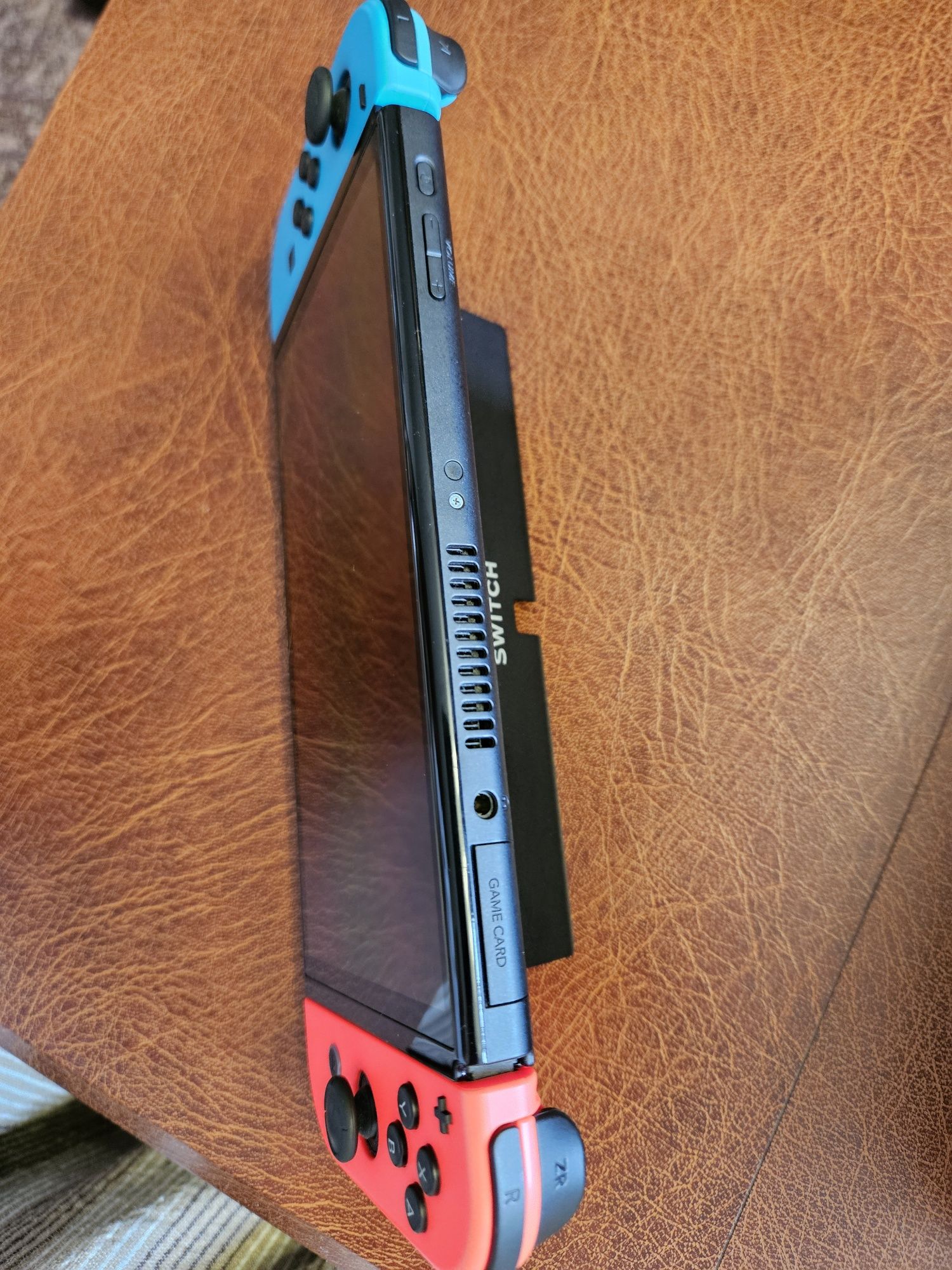 Конзола Nintendo Switch OLED (Neon Blue/ Red Joy - Con)
