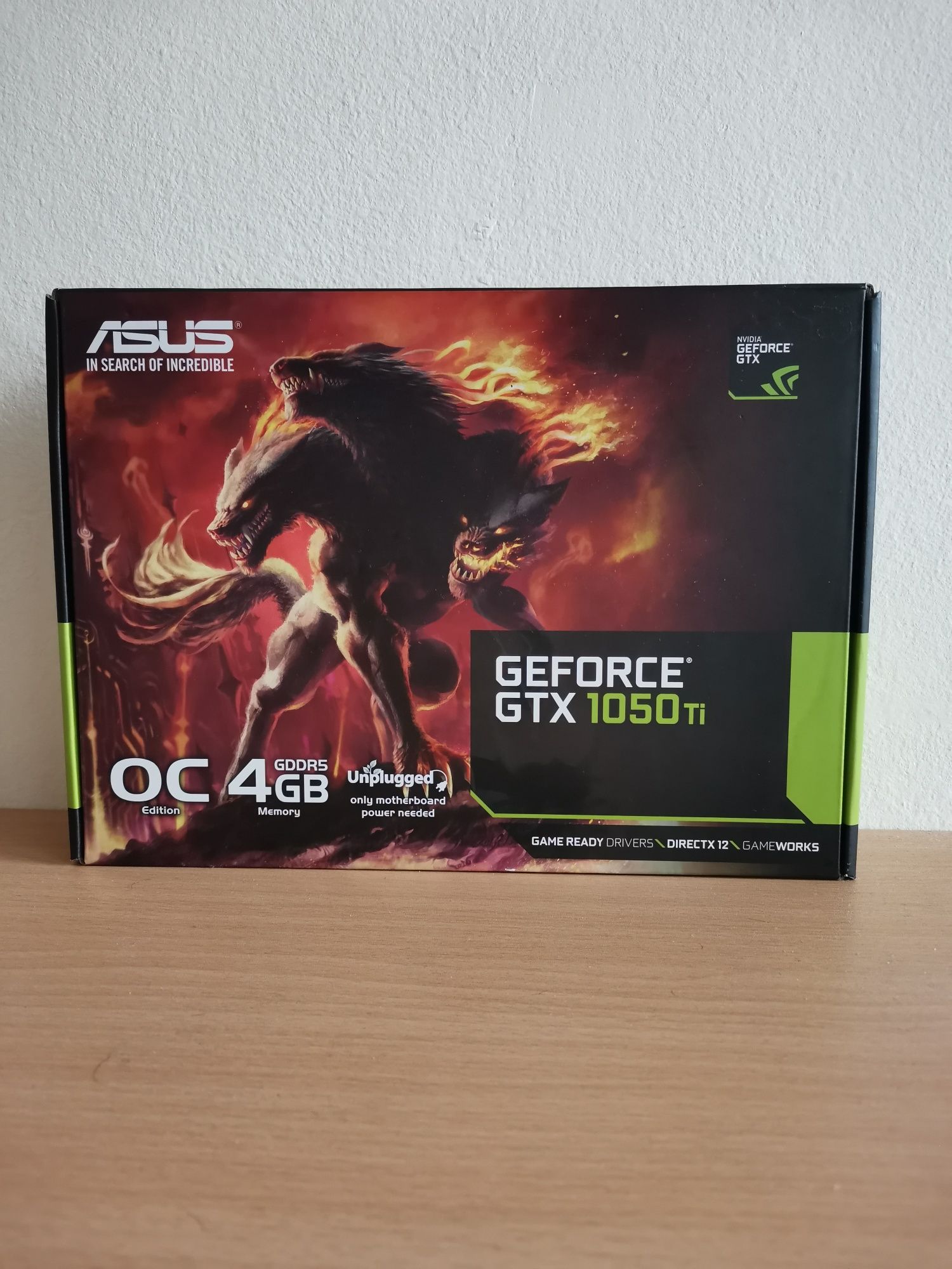 Asus GeForce GTX 1050 Ti Cerberus 4gb gddr5