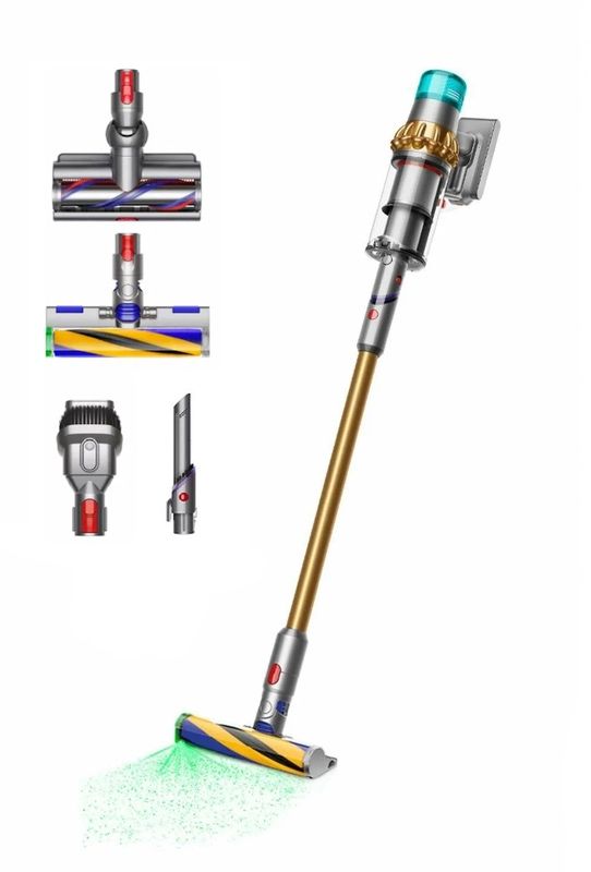 Вертикальный пылесос Dyson V15 Detect Absolute Gold SV47