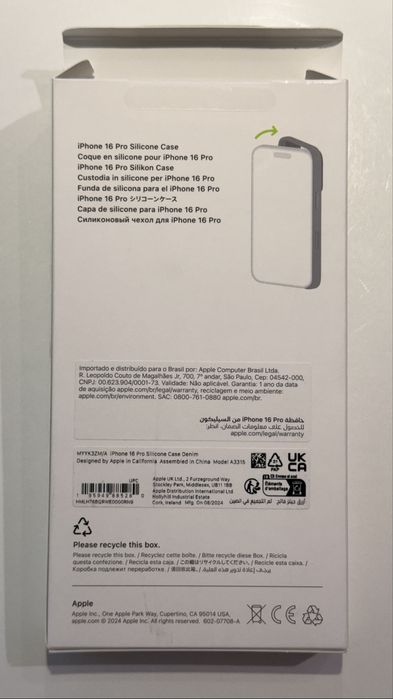 Husa Apple iPhone 16 PRO Silicon Albastru