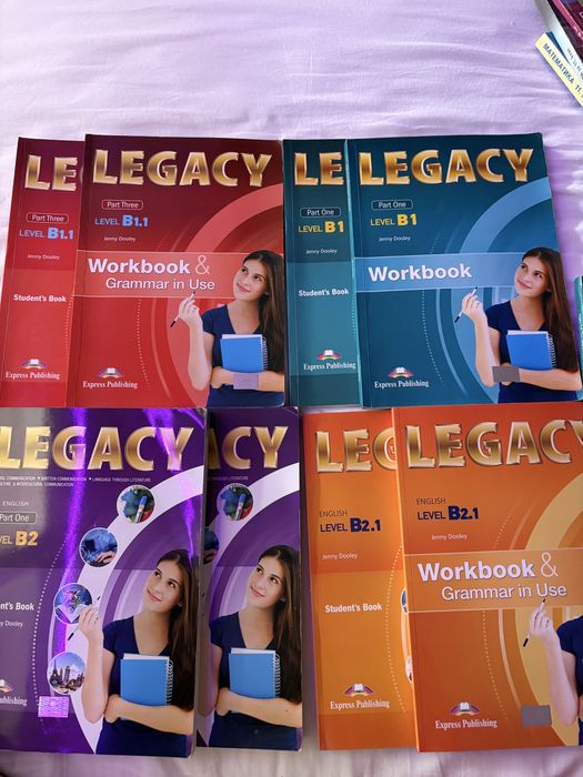 Legacy учебници и тетрадки  10 11 клас