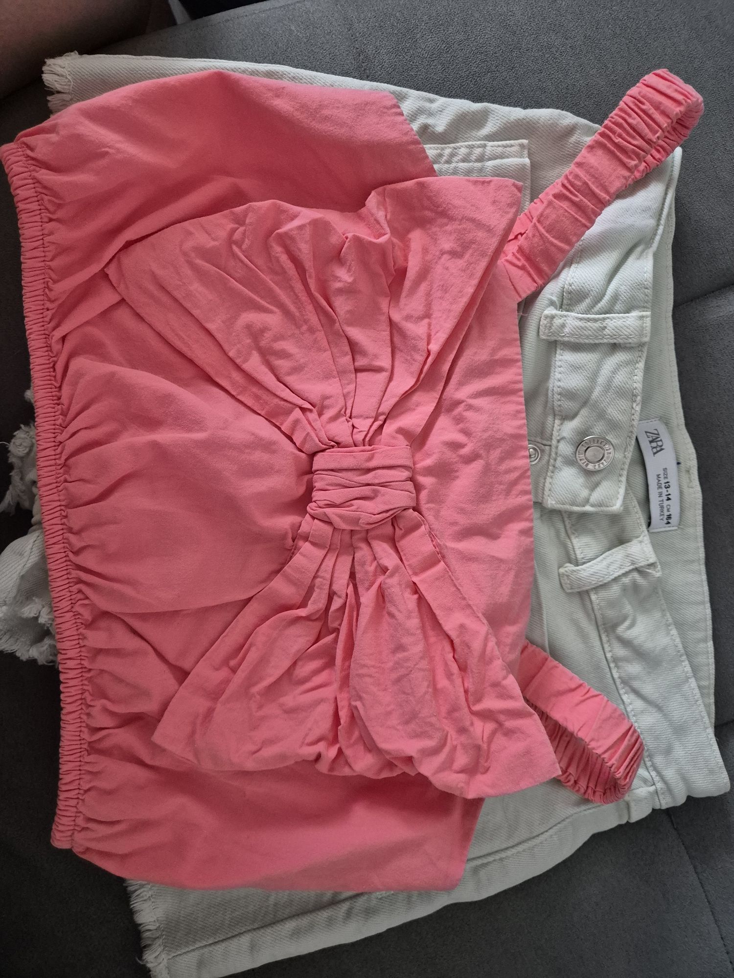 Zara 152см. Потник и къси панталонки