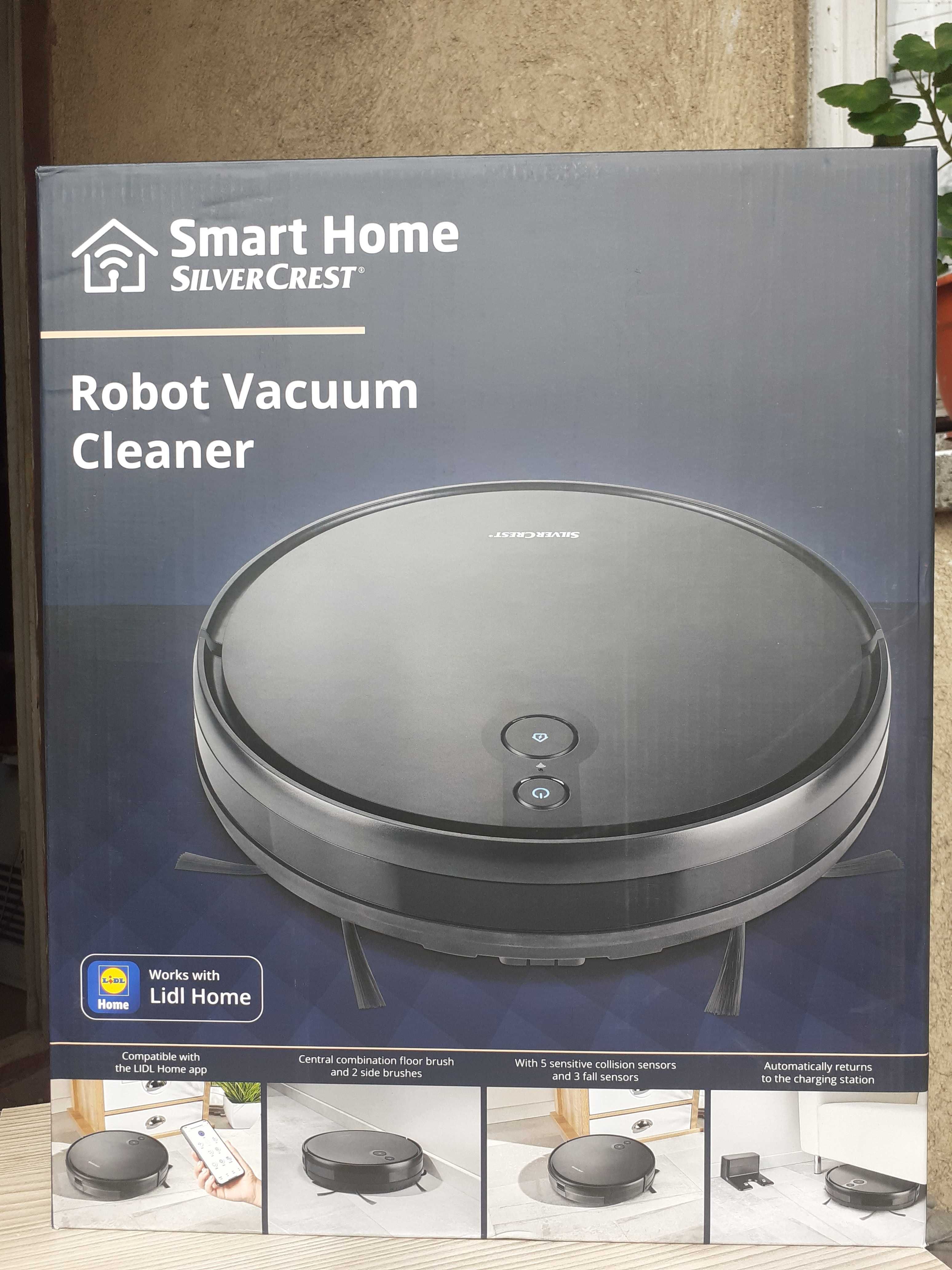 Robot de aspirare, SilverCrest SSRA C2, Smart, LIDL Home, WIFI Nou!