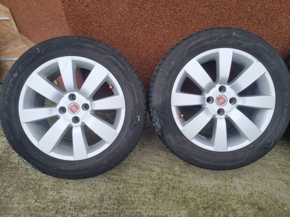 Jante Fiat, Alfa, Lancia  R16 4x98 cu anvelope vară 205/55R16