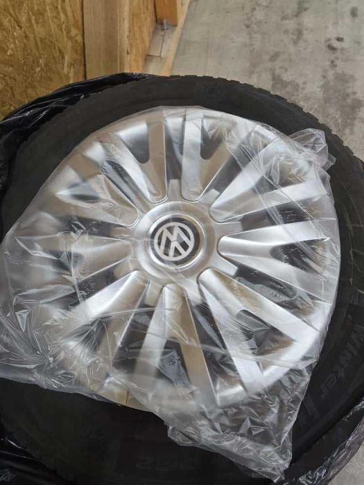 Roti de iarna cu jante 195 65 R15, Anvelope Hankook, Dot 2021, 5x112