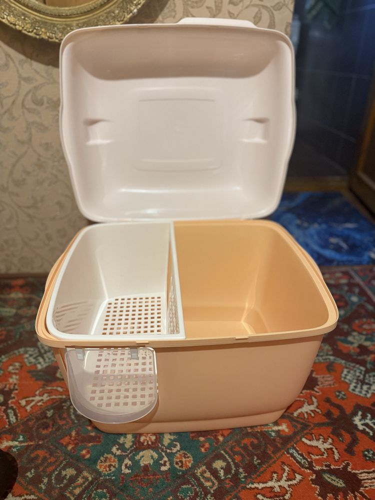 Лоток закрытый туалет для кошек